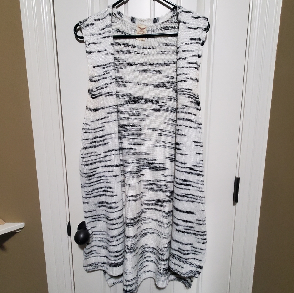 Long sweater vest